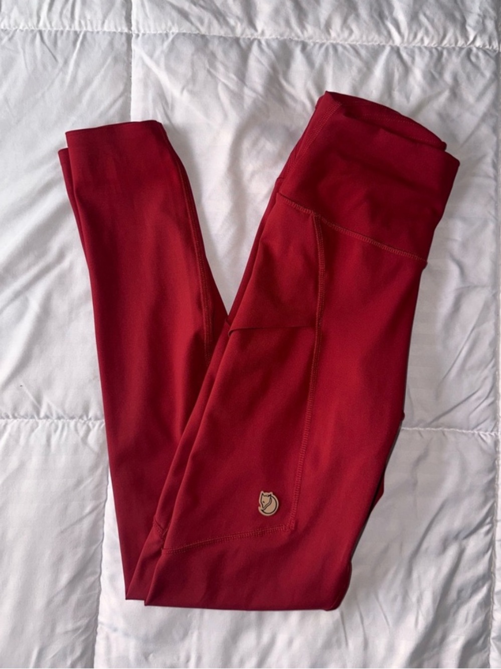 Fjallraven Abisko Red Tights / Leggings 🍒